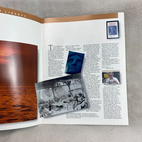 Vintage 1986 US Postal Service Mint Set of Commemorative Stamps (Book Only) - Picture 4 of 10